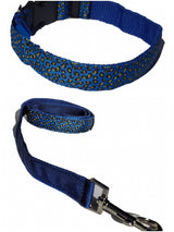 Blue LED Leopard Print Lead
